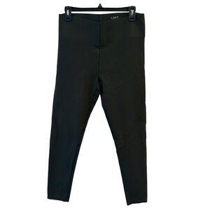 LOFT Deep Forest Green Medium Thick Leggings